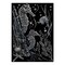 SILMIN-101 | Engraving Art™ 5" x 7" Sea Horses Silver Foil Project
